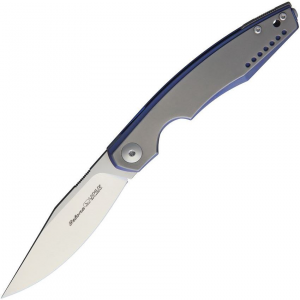 Viper 5970BLTI Belone Linerlock Knife with Blue Anodized Titanium Handle