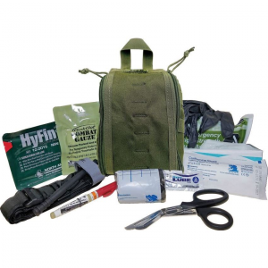 Elite First Aid Kits 145OD Green Patrol Trauma Kit Level 2 OD with Nylon Construction