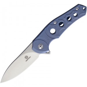 Defcon 33292 Framelock Knife Blue Handles