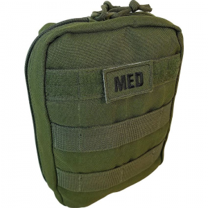 Elite First Aid Kits 142OD Tactical Trauma Kit 1 OD Green with Nylon Construction
