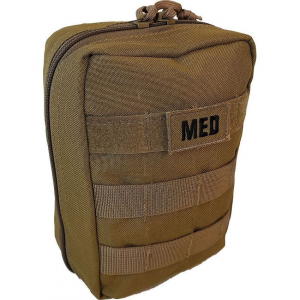 Elite First Aid Kits 142T Tactical Trauma Kit 1 Tan with Nylon Construction