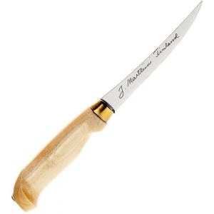 Marttiini 610010 Classic Fillet Knife with Birch Wood Handle