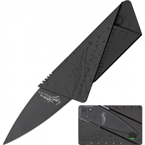 Cardsharp 1B Credit Card Safety Knife With Black Polypropylene Plastic Body