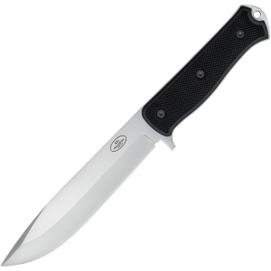 Fallkniven A1X A1x Survival Satin Fixed Blade Knife Black Handles