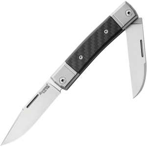 Lion Steel Knives 13CF Bestman Knife Carbon Handles