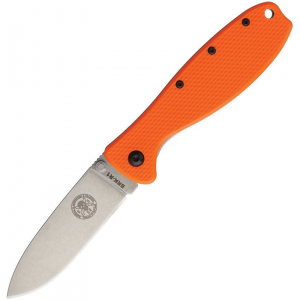 BRK Designed by ESEE R1OR Zancudo Framelock Knife Orange Handles