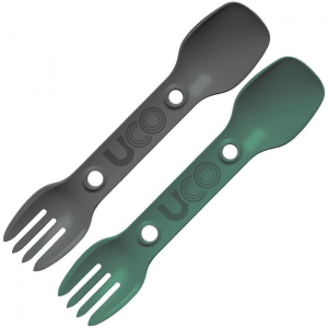 UCO O00326 Two Pack Utility Spork Green