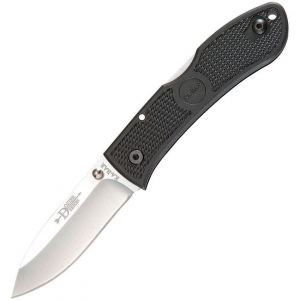 Ka-Bar 4062 Dozier Hunter Lockback Knife Black Handles