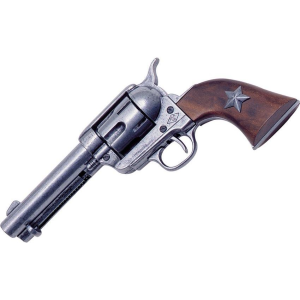 Denix 1038 45 Peacemaker Replica with Antique Gray Gun Metal Finish Barrel