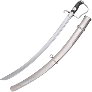 Cold Steel 88SS 1796 Light Cavalry Saber Swords with Black Leather Wrapped Handle