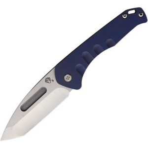 Medford 208STT37A2 Praetorian Slim Tanto Framelock Knife Blue Handles