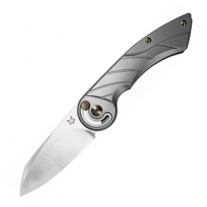Fox USMC 550TI Radius Finger Safe Lock Knife Titanium Handles