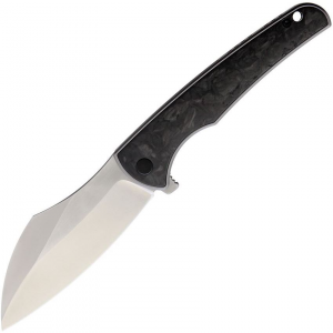 VDK 029 Vice Framelock Knife Gray/Carbon Fiber Handles