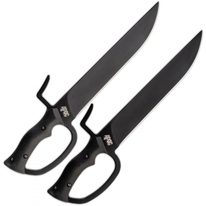 Dragon by Apogee 35590 Butterfly Swords Black Knife Black Handles
