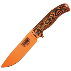 ESEE 6POR006 Model 6 Fixed Blade Orange