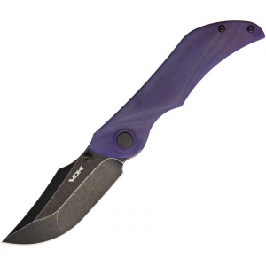 VDK 024 Talisman Linerlock Knife Purple Jade