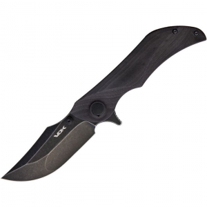 VDK 025 Talisman Linerlock Knife Black Jade