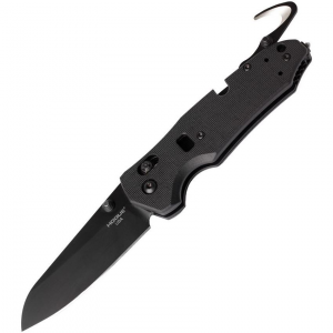 Hogue 4779 Trauma First Response Tool Black Knife Black Handles