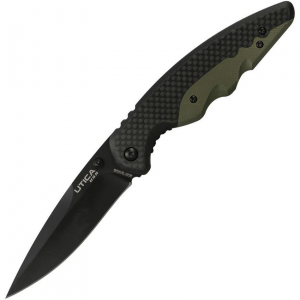 Utica 911603CP Smoky Canyon V Linerlock Knife