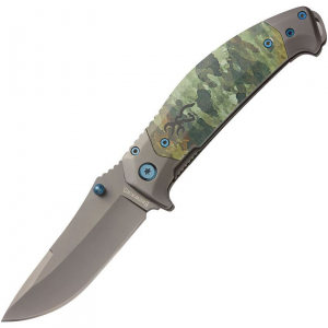 Browning 0374 TDX Linerlock Knife Camo Handles
