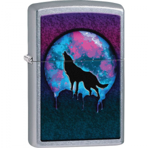 Zippo 15257 Wolf Moon Design