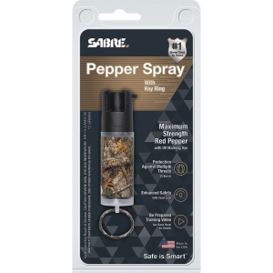 Sabre 10039 Key Ring Pepper Spray Camo