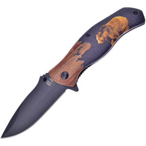 Frost OC04B Bear Linerlock Knife A/O