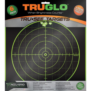 TRUGLO 10A6 Tru-See Splatter Target 100yd
