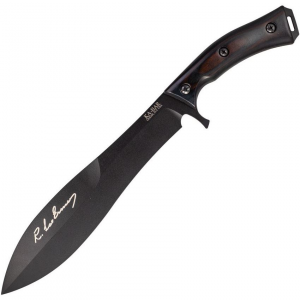 Ka-Bar 5300 Gunny Black Fixed Blade Knife Black Handles