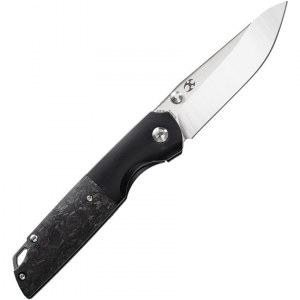 Kansept 1005T6L Warrior Framelock Knife Black Handles