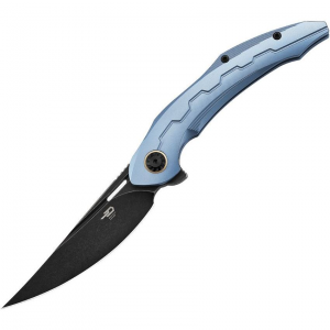 Bestech T2002B Marukka Framelock Knife Blue Handles