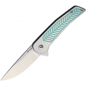 Alliance Designs S1GR Scout Framelock Knife Green Handles