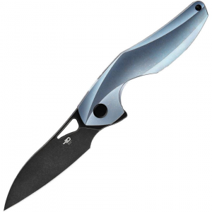 Bestech T2003B The Reticulan Framelock Knife Blue Handles