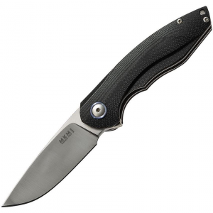 Maniago Knife Makers V026 Timavo Linerlock Knife Viper Black