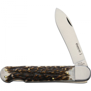 Mercury Knives 9211DC Lockback Knife Stag Handles
