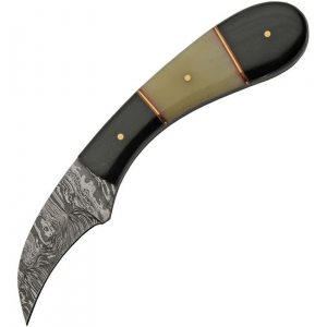 Damascus 1260HN Hook Hunter Horn/Bone