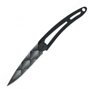 Deejo 7GN105 Naked 15g Linerlock Knife Art Deco