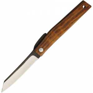 Ohta K9P FK9 Satin Folding Knife Ironwood Handles