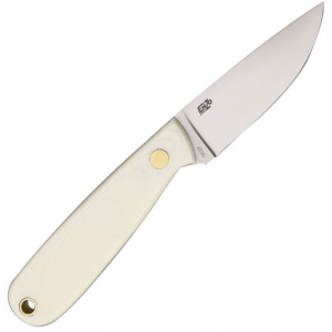 BRISA 5802 Necker 70 Stainless Fixed Blade Knife Ivory Handles
