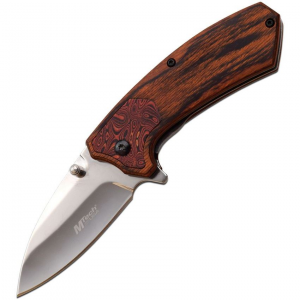 MTech A1163BR Linerlock Knife A/O Brown