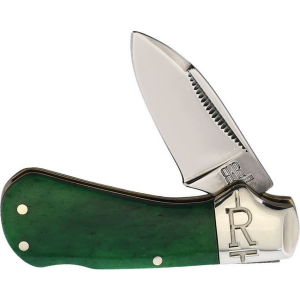 Rough Rider 2231 Cub Lockback Knife Green Smooth