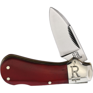 Rough Rider 2227 Cub Lockback Knife Red Smooth