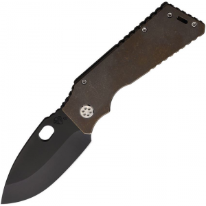 Medford 046SPQ36A1 TFF-Holder Framelock Knife Bronze Titanium Handles