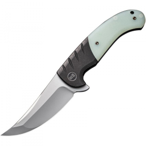 We 200123 Curvaceous Framelock Knife Jade Handles