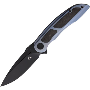 CMB 07B Knight Framelock Knife Blue Handles