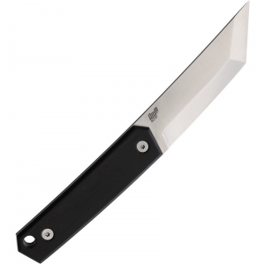 BRISA Knives 331 Kwaiken 90 Satin Fixed Blade Knife Ebony Handles