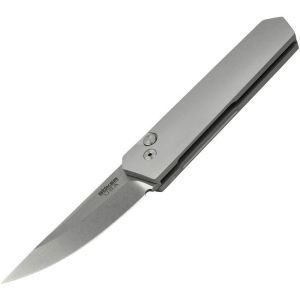 Boker Plus 01BO253 Auto Kwaiken Compact Satin Knife Gray Handles