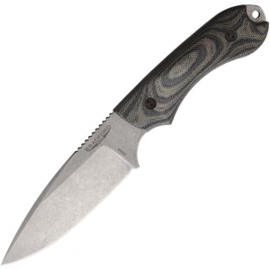 Bradford 42FE109 Guardian 4.2 Stonewash Fixed Blade Knife 3D Camo Micarta Handles
