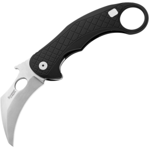 LionSTEEL LE1ABS L.E.One Knife Black Handles