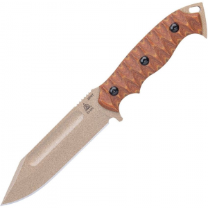 TOPS MPAT01 M-PAT Coyote Tan Fixed Blade Knife Tan Handles